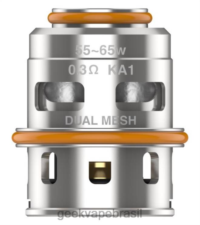 GEEKVAPE Brasil | Bobina da série 5 unidades/pacote m GeekVape bobina dupla m0.3 VRL0B21