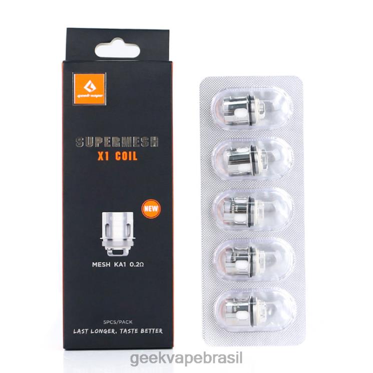 GEEKVAPE Discount | bobinas super mesh x1/x2 (nova versão) GeekVape 0,2ohm VRL0B18