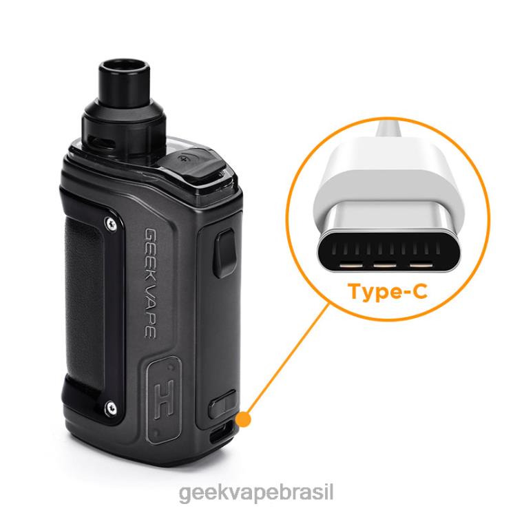 GEEKVAPE Comprar | h45 (aegis hero 2) kit mod pod 1400mah 4ml GeekVape prata VRL0B104