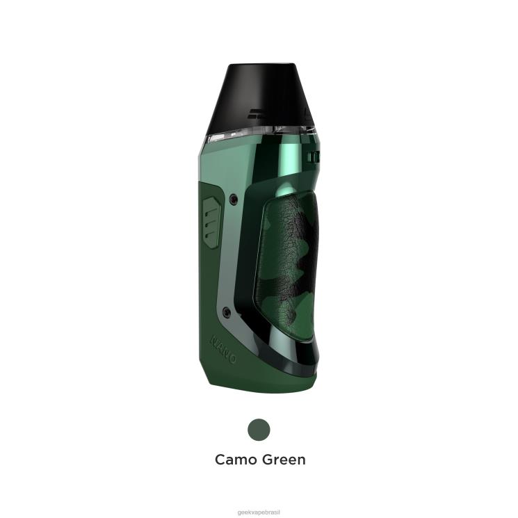 GEEKVAPE Official Store | égide nano kit 800mah GeekVape camuflagem verde VRL0B126